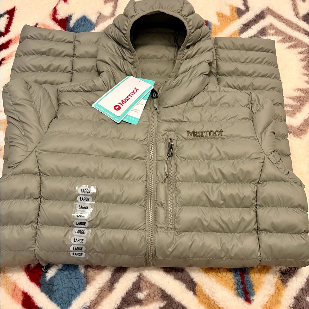 Marmot Women's Echo Featherless Long Jacket Green L - Picture 6 of 6